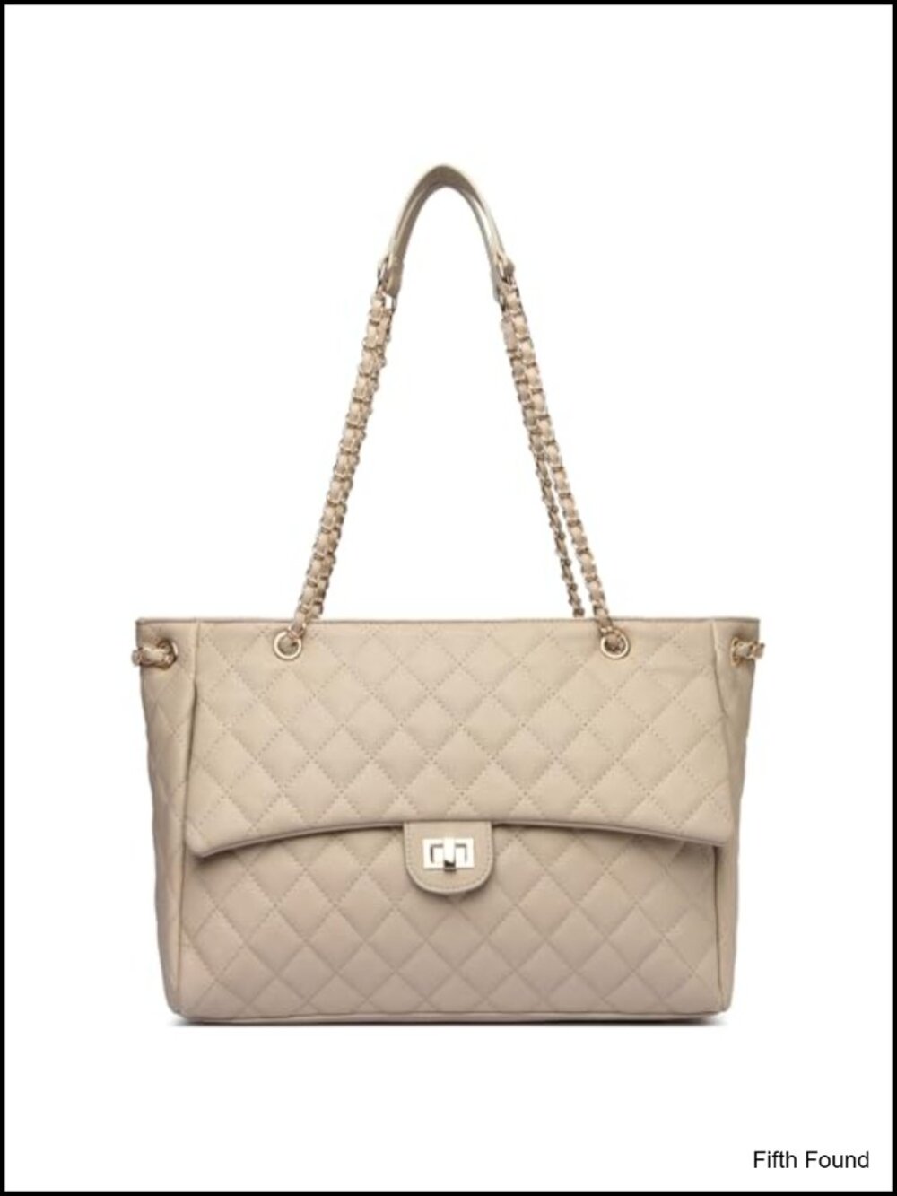 Quilted Satchel Tote Bag Leather Shoulder Handbag Crossbody Purse